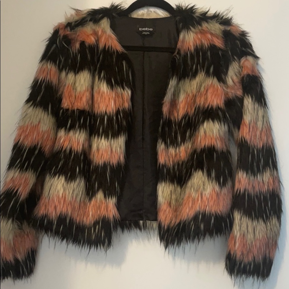 Bebe original fur jacket